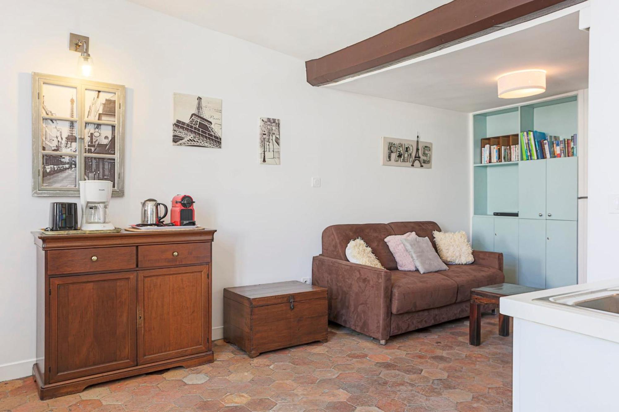 Rooftop Le Marais 1 Bedroom Appartamento